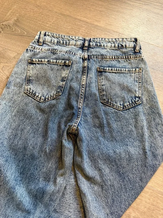 Piral Cross Button Straight Jeans – Size S - Picture 11 of 12